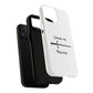 Yellow Outline Graffiti Tough Magnetic Case