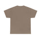 Sun and Waves Minimalist Unisex Heavy Cotton Tee