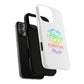 Vibrant Eye and Text Tough Magnetic Case