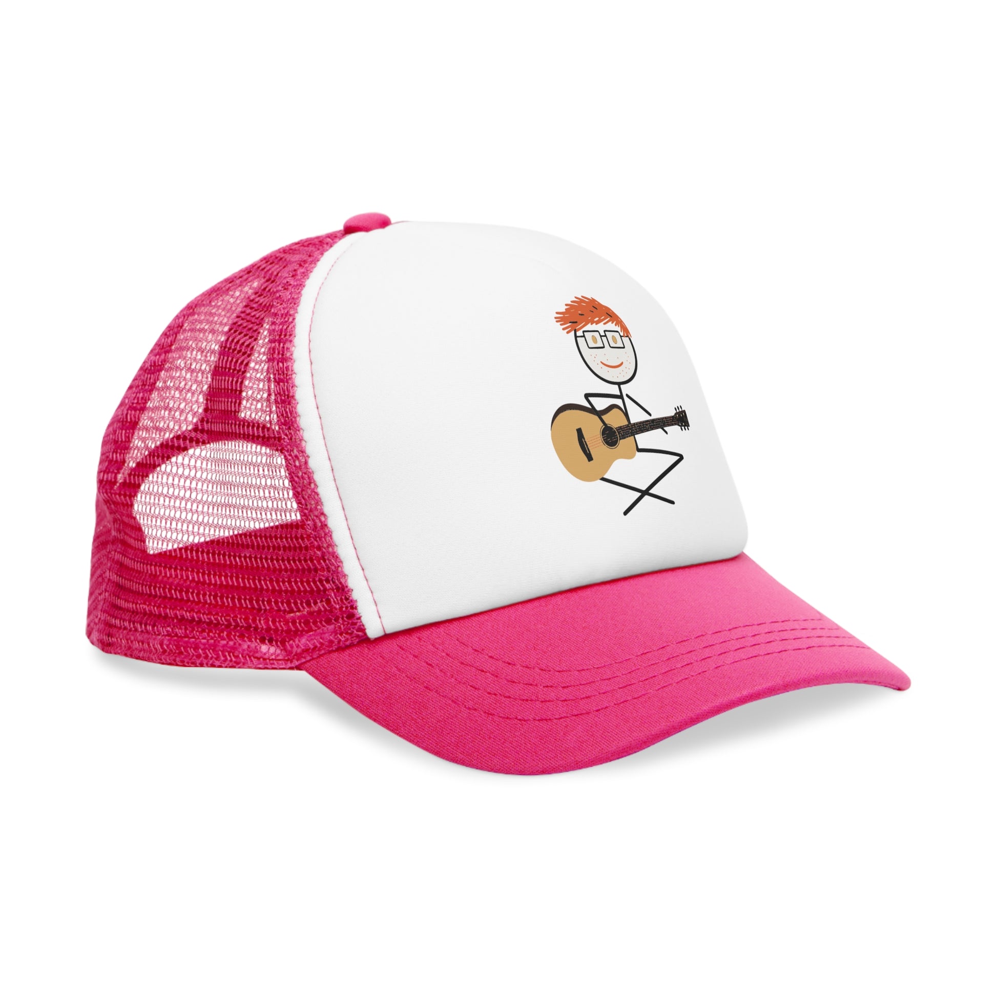 Ed Sheeran Guitar Mesh Cap | Adjustable & Stylish