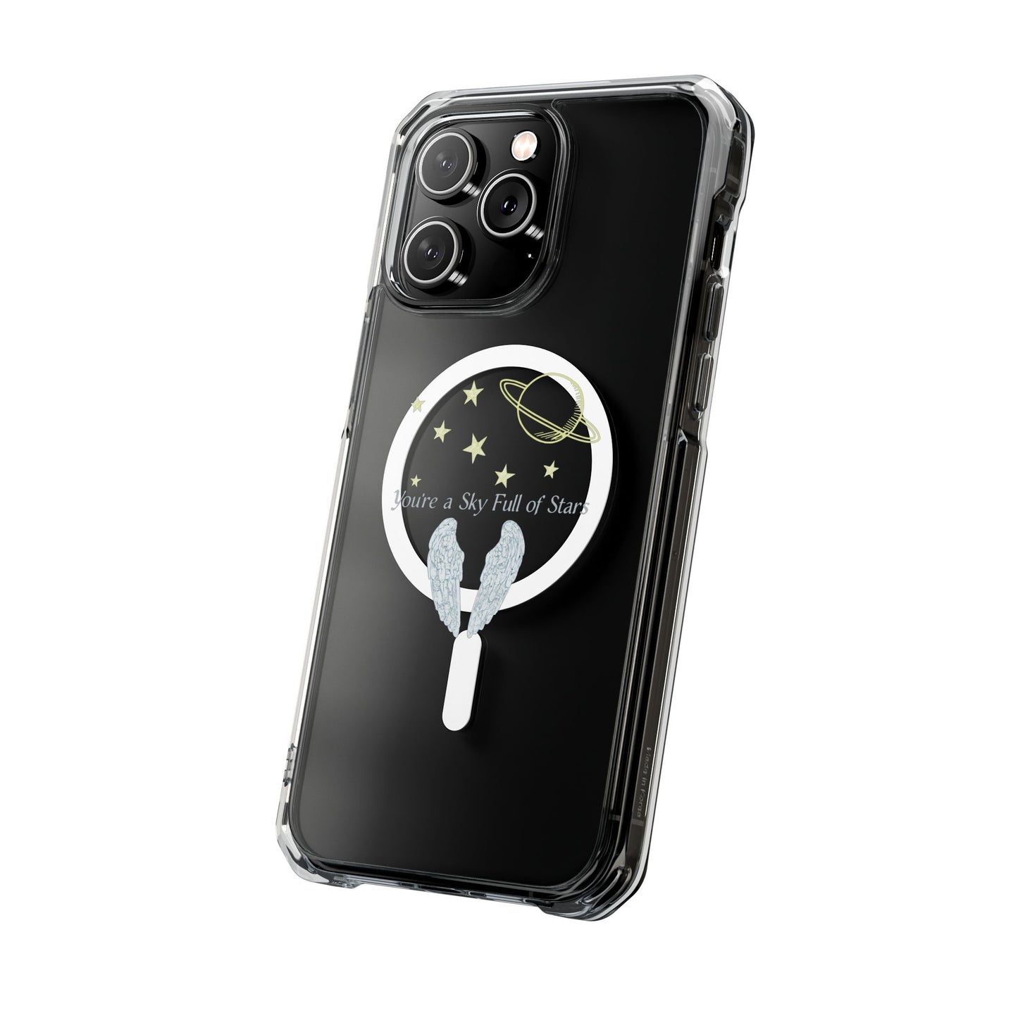 Starry Sky Wings Magnetic Clear Impact case