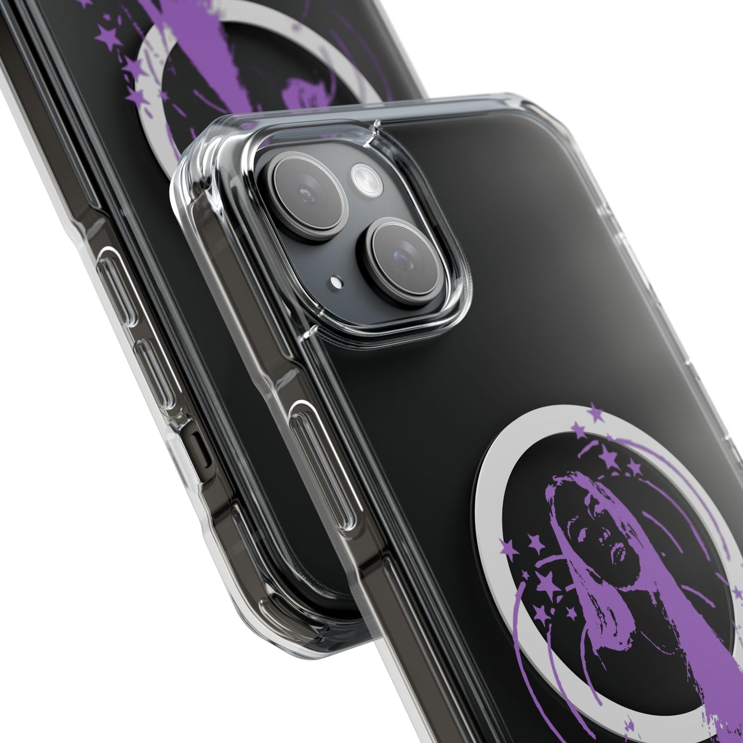 Olivia Rodrigo Star Portrait Magnetic Clear Impact Case