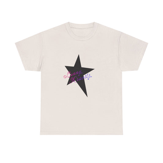 Retro Groove Script Unisex Heavy cotton tee