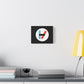 Circle Flame Matte Canvas