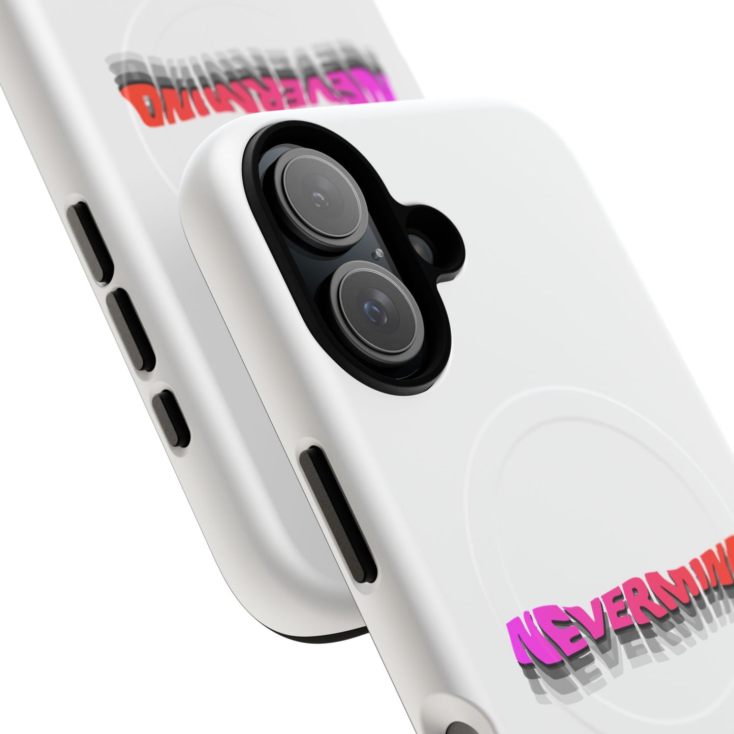 Wavy Groovy Typography Tough Magnetic Case