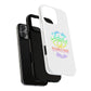 Vibrant Eye and Text Tough Magnetic Case