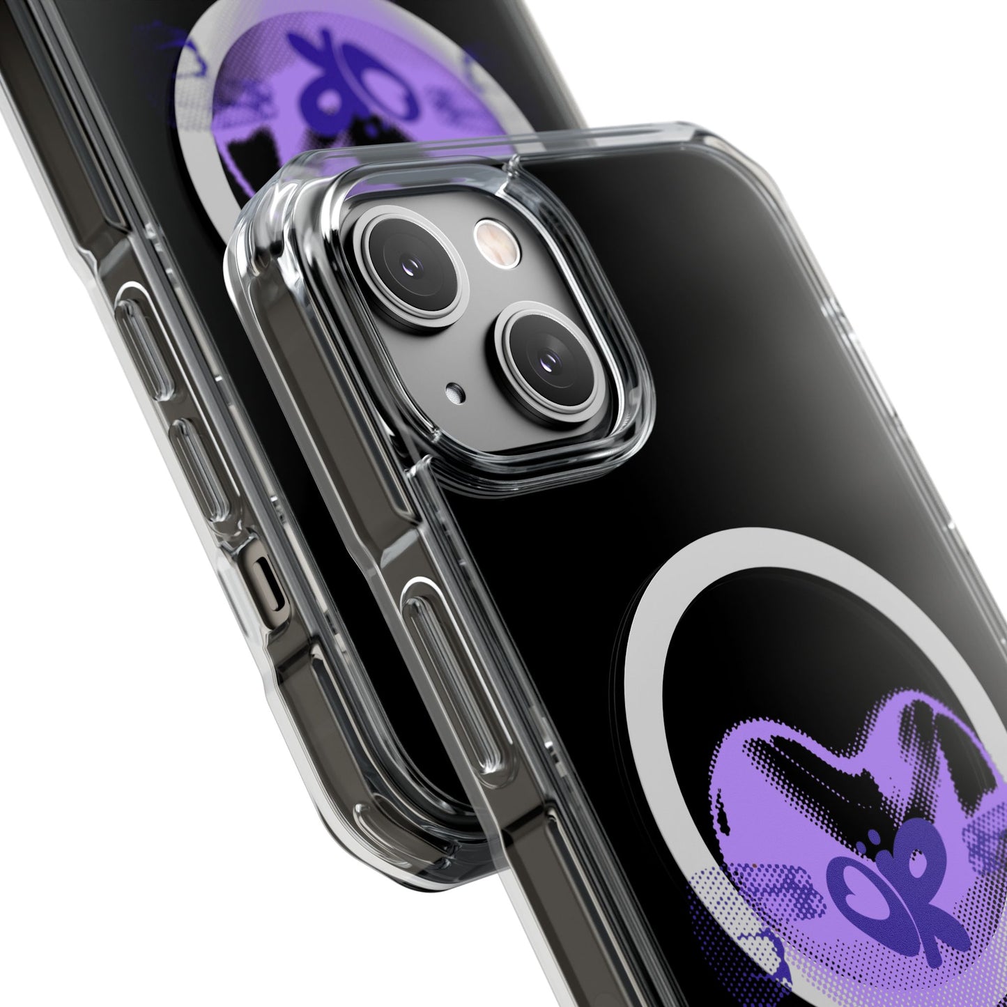 Heart Balloon OR Pop Art Magnetic Clear Impact Case