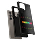 Premium Tough Case for Samsung S21 to S25 Ultra Showcasing Coldplay’s Signage