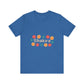 Retro Floral Groove Unisex jersey short sleeve tee