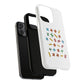 Minimalist Paw Print Tough Magnetic case