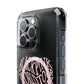Born Pink Heart Typography - Magnetic Clear Impact Case