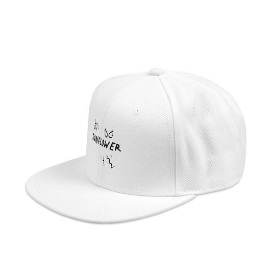 Yellow Barbed Wire Disc Snapback Cap