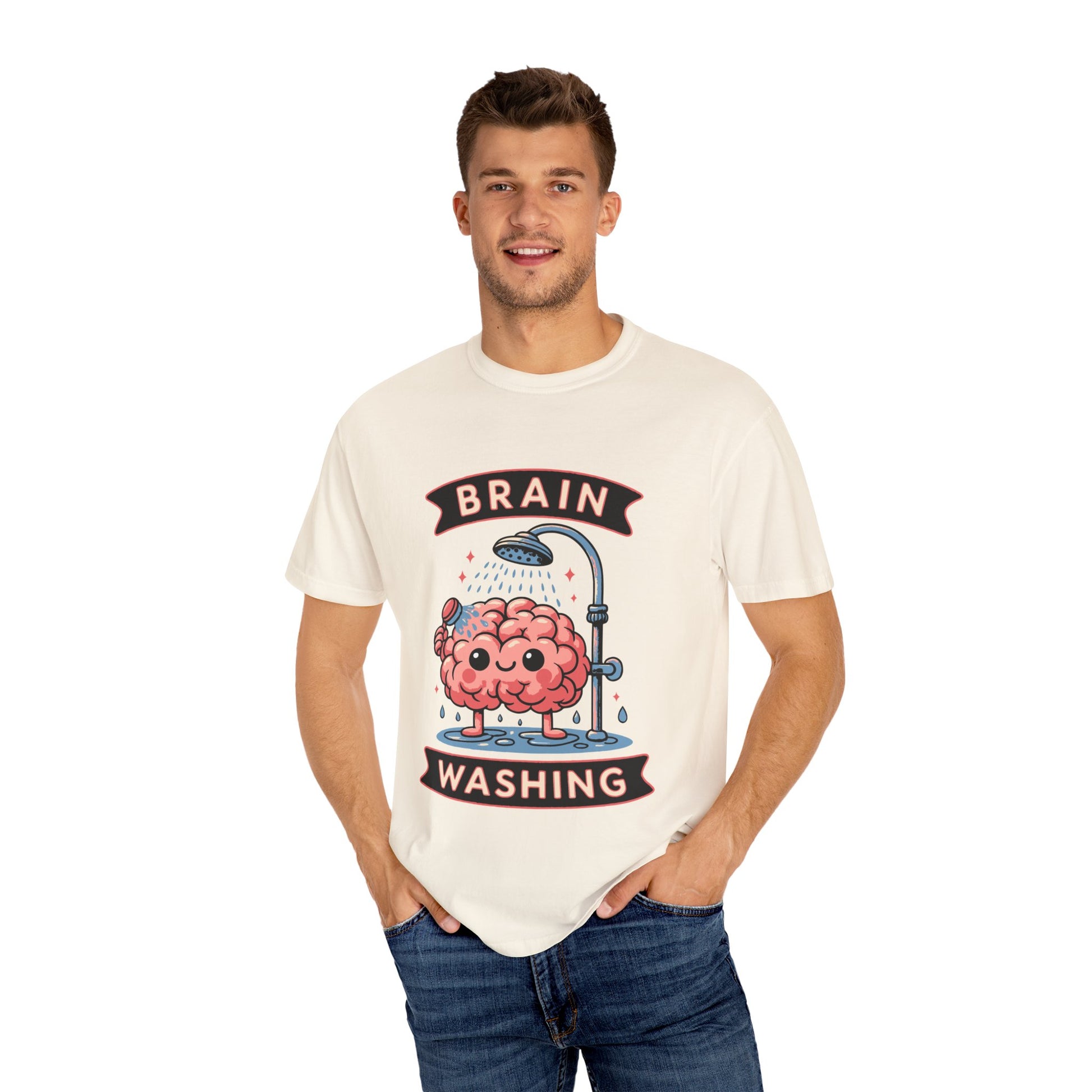Snazzy Brain Washing Dyed Tee | Vintage Comfort