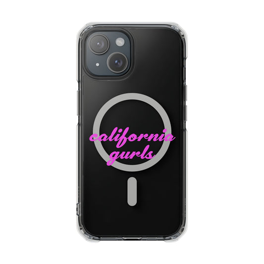 California Script Magnetic Clear Impact cases