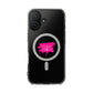 Electric Graffiti Drip Magnetic clear Impact case