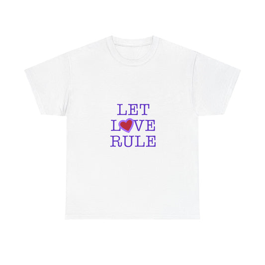 Let Love Rule (Remix) Unisex Heavy cotton tee