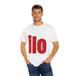 ILO Bold Red Block Unisex Dyed T-shirt