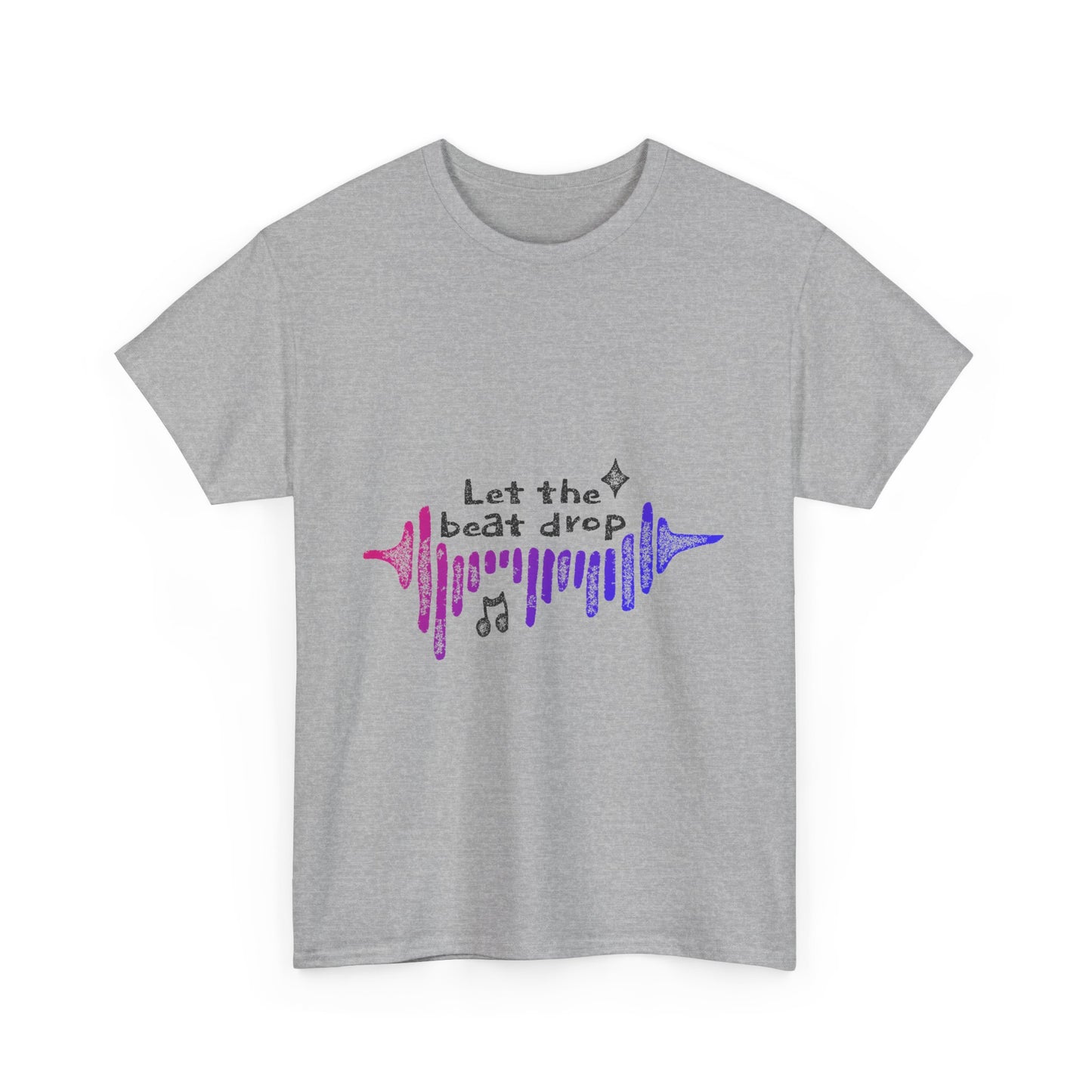Bold Beats Visualizer Unisex Heavy cotton tee