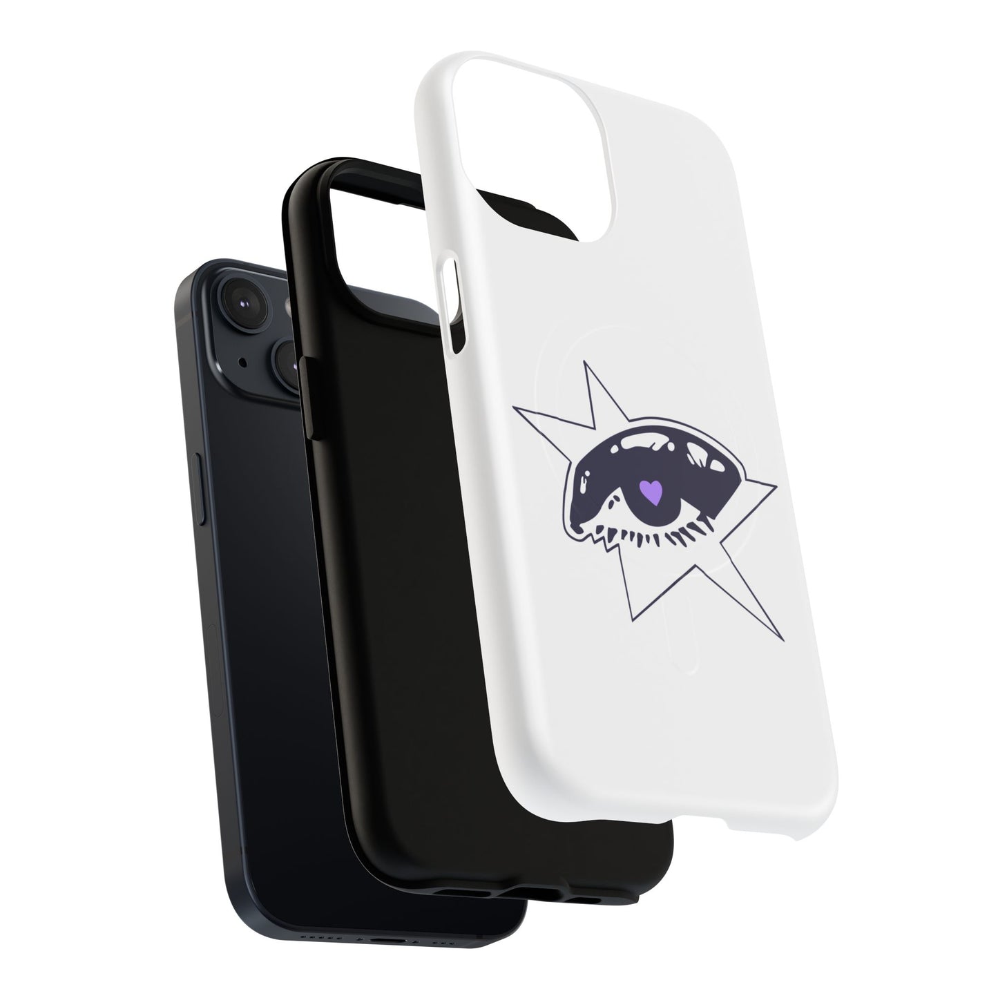 Purple Starry Eye Tough Magnetic phone case