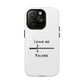 Yellow Outline Graffiti Tough Magnetic Case