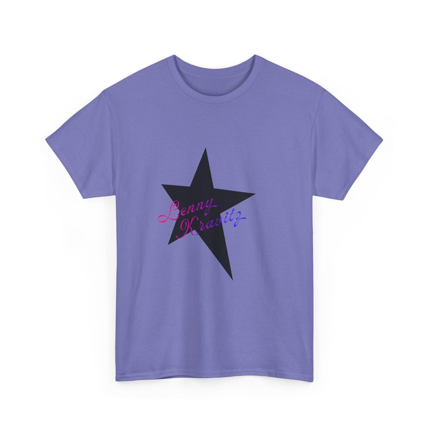 Retro Groove Script Unisex Heavy cotton tee
