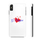 Heart on Fire Bold Script Tough Magnetic Case