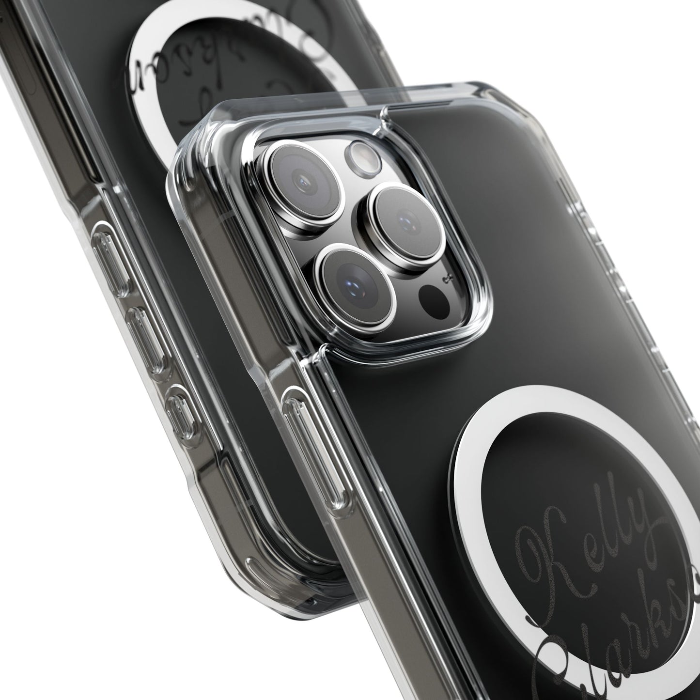 Vinyl Vibes & Good Times Magnetic clear Impact Case