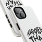 Happier Heart Lettering Tough Magnetic Case