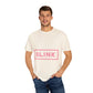 Minimal BLINK Logo – Dyed T-shirt