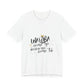 Golden Wolf Energy Unisex jersey short sleeve tee