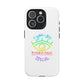 Vibrant Eye and Text Tough Magnetic Case