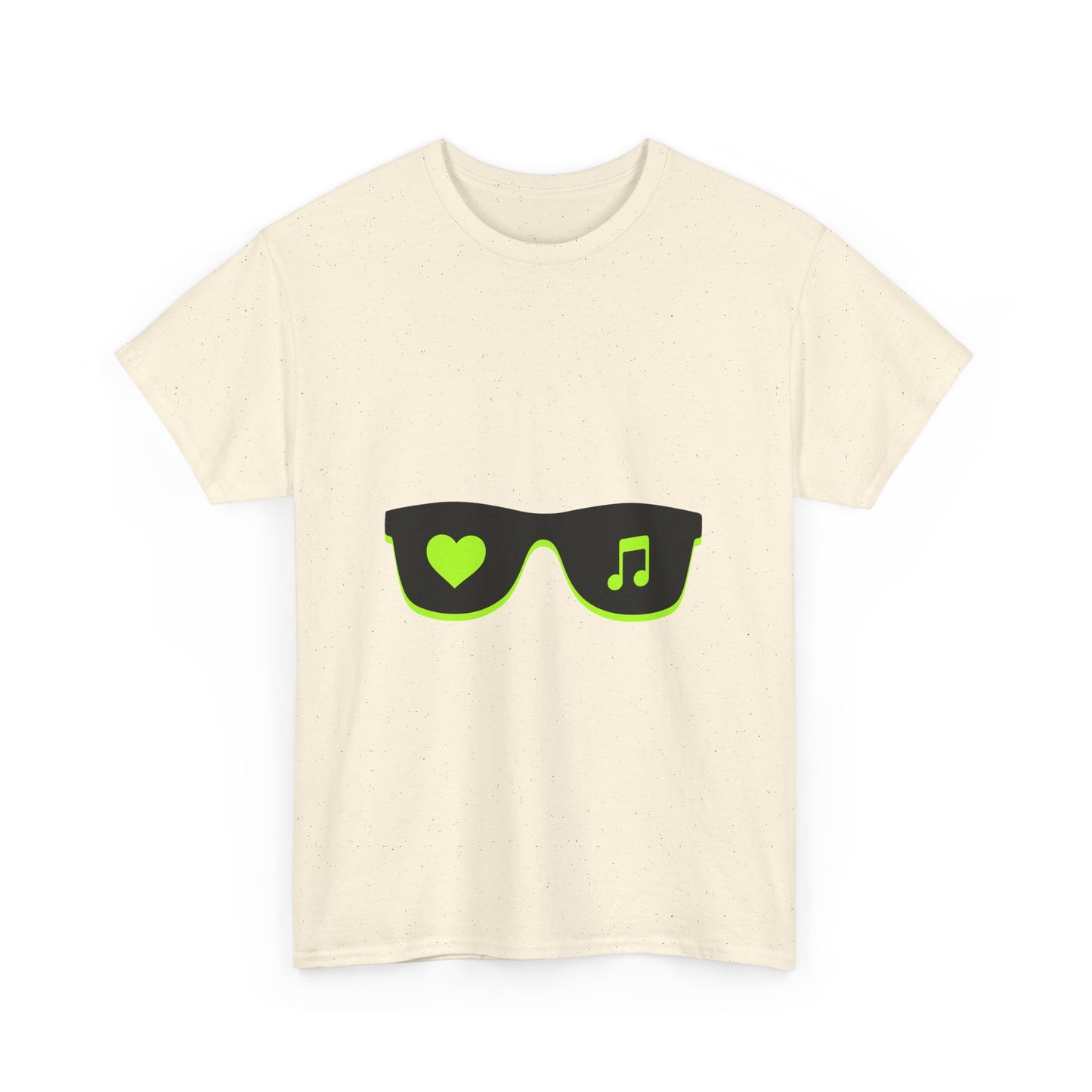 Neon Love Notes Unisex Heavy cotton tee