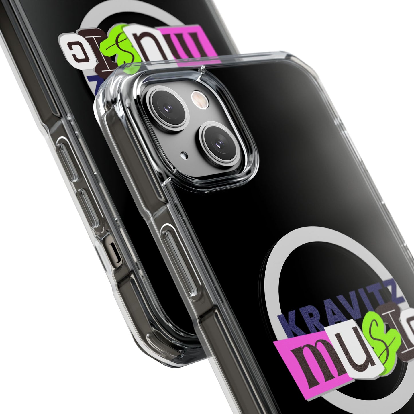 Mixed Tape Music Magnetic clear Impact case