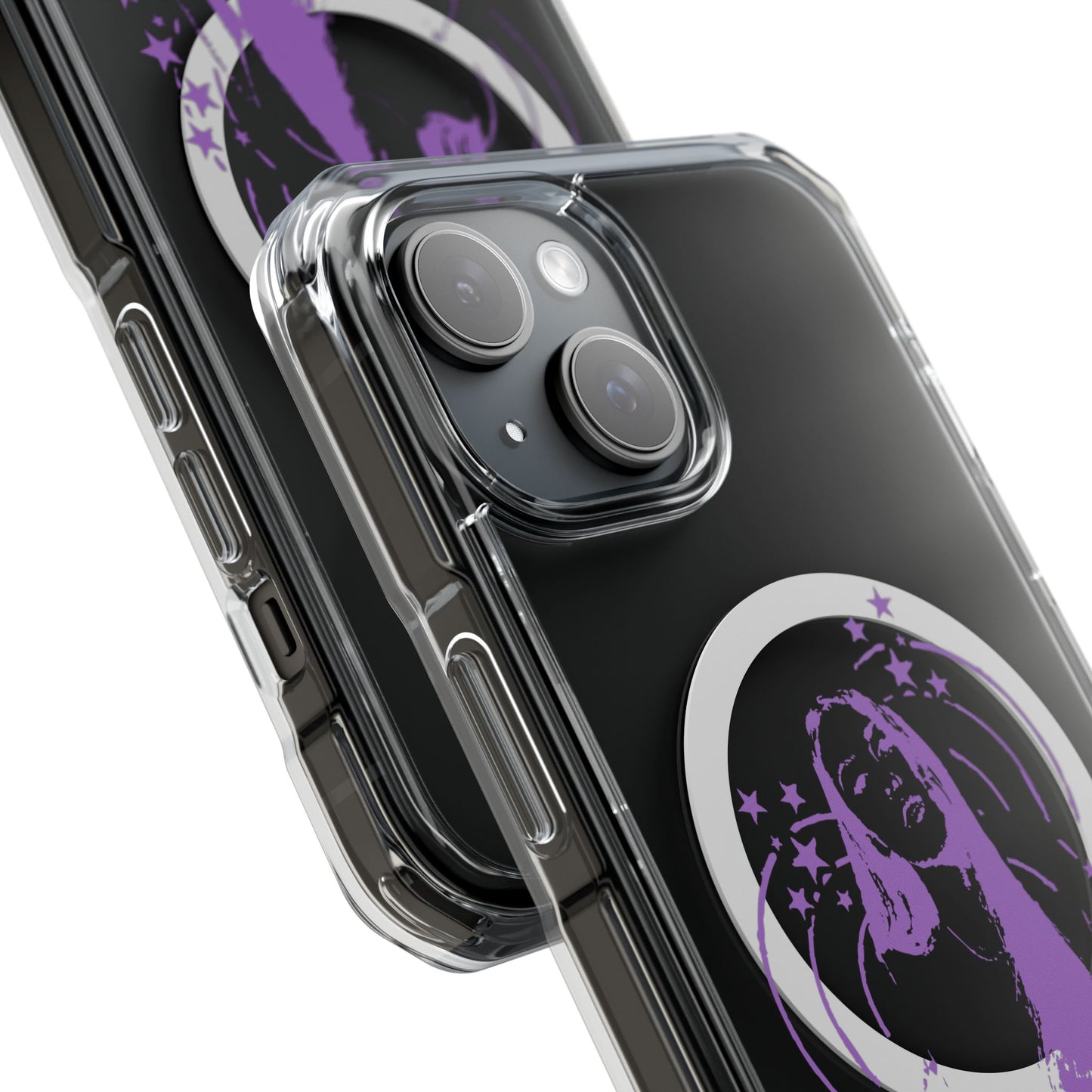 Olivia Rodrigo Star Portrait Magnetic Clear Impact Case