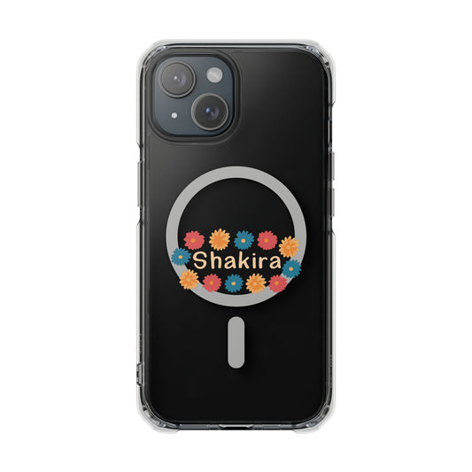 Retro Floral Groove Clear Impact case