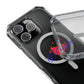 Heart on Fire Bold Script Magnetic Clear Impact Case