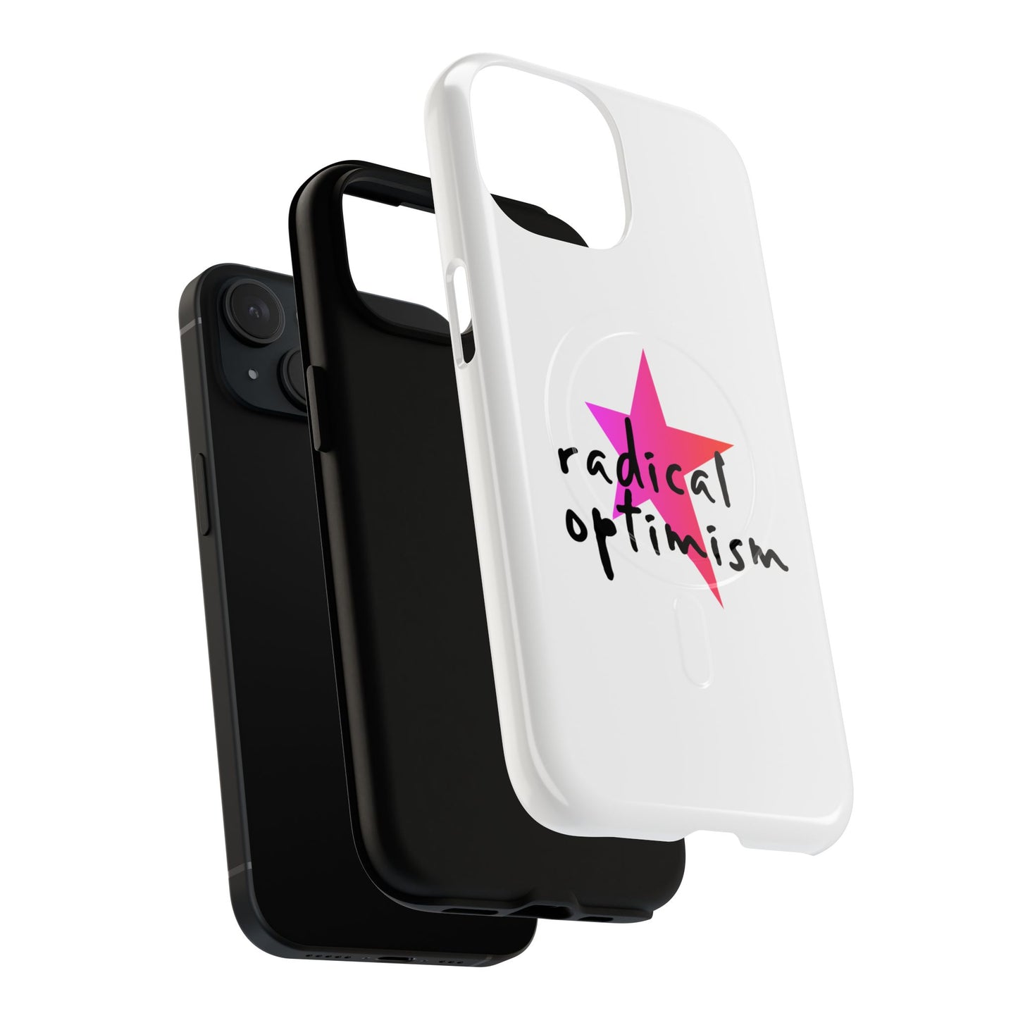 Flame Script Statement Tough Magnetic Case