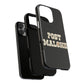 Tough iPhone Case (12–16 Pro Max) – Post Malone Bold Design
