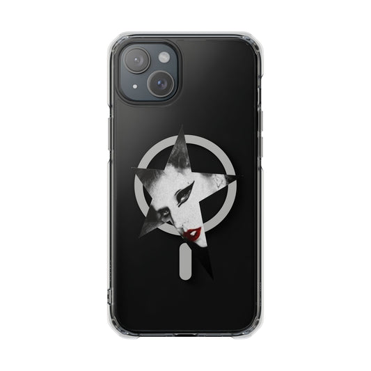 Born This Way Star Face Magnetic clear case