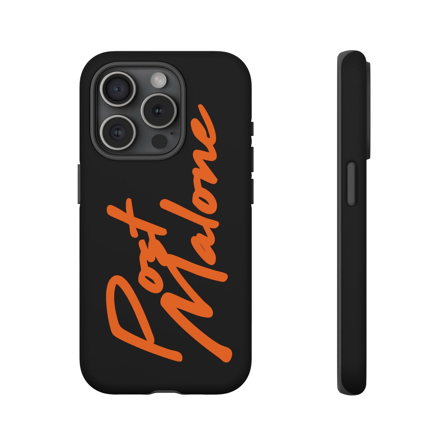 Tough iPhone Case (12–16 Pro Max) – Post Malone Name Design