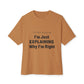 Unisex Oversized Tee – Snazzy No Argument Edition