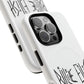 Twisted Ink Font Tough Magnetic Case