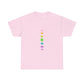 Rainbow Lunar Phases Unisex Cotton Tee