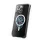 Electro Heart Illustration Magnetic Clear Impact case