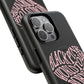 Iphone Born Pink Heart Typography - Tough Magnetic Phone Case