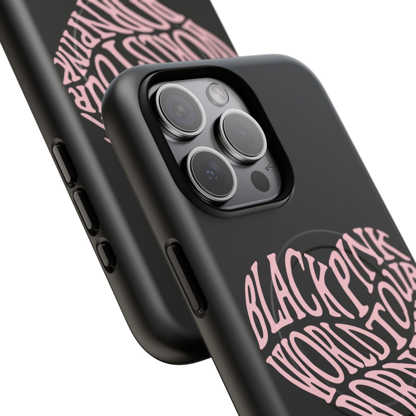 Iphone Born Pink Heart Typography - Tough Magnetic Phone Case