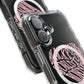 Born Pink Heart Typography - Magnetic Clear Impact Case