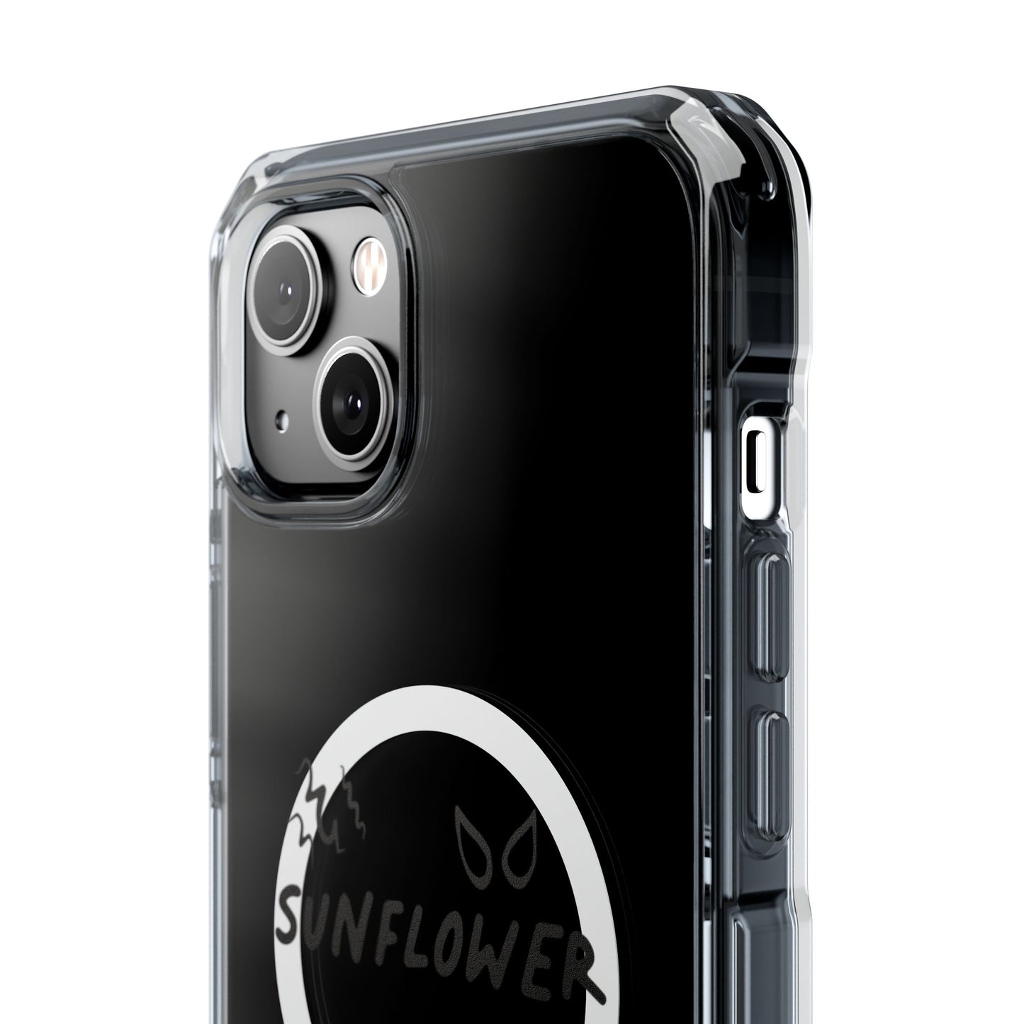 Yellow Barbed Wire Disc Magnetic Impact Case