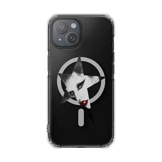Born This Way Star Face Magnetic clear case