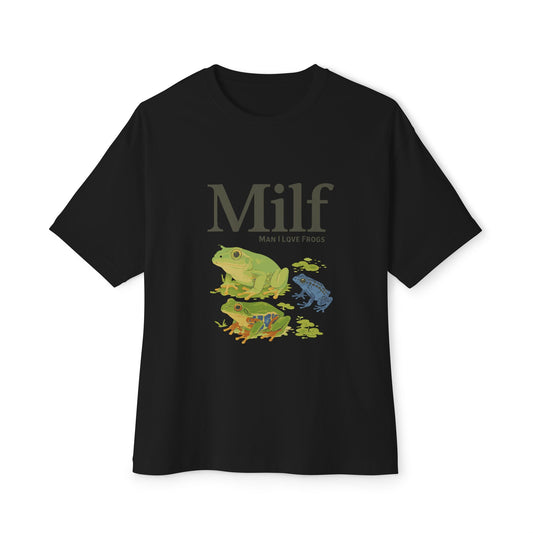 Unisex Oversized Tee – Snazzy Funny Milf Edition